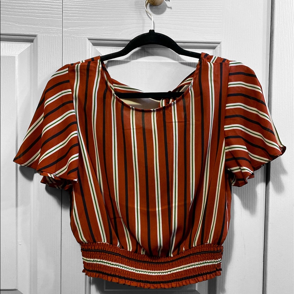 Cropped blouse